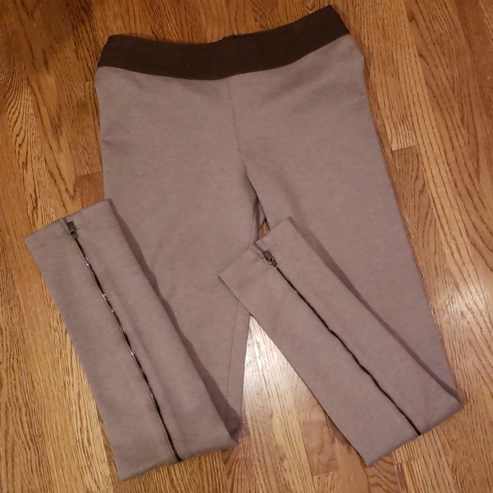 BCBG Zipper Leggings